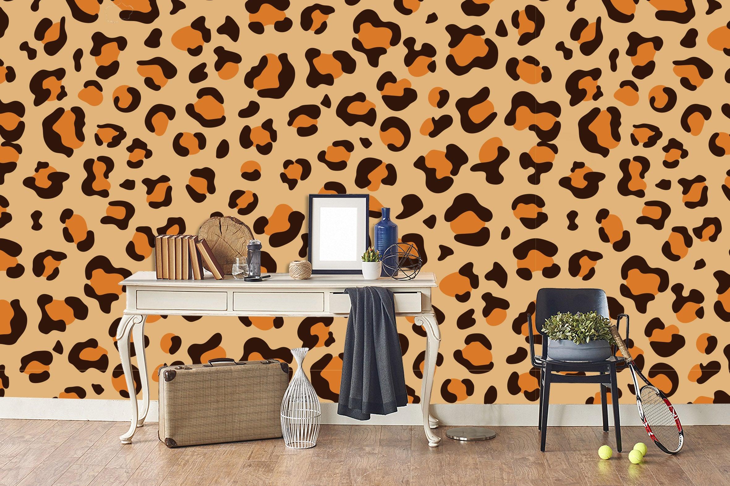 3D Leopard Pattern Wall Mural Wallpaper 26- Jess Art Decoration