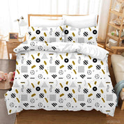 3D Abstract Geometric Pattern Quilt Cover Set Bedding Set Duvet Cover Pillowcases 123- Jess Art Decoration