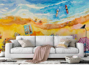 3D Summer Beach Wall Mural Wallpaper 71- Jess Art Decoration