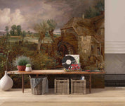3D Country Cabin Oil Painting Wall Mural Wallpaper GD 4468- Jess Art Decoration