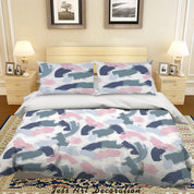 3D Abstract Color Graffiti Quilt Cover Set Bedding Set Duvet Cover Pillowcases 83- Jess Art Decoration