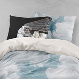 3D White Clouds Blue Sky Quilt Cover Set Bedding Set Pillowcases 83- Jess Art Decoration