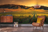 3D Sunset Vineyard Wall Mural Wallpaper 40- Jess Art Decoration