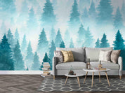 3D Ink Forest Painting Wall Mural Wallpaper GD 3687- Jess Art Decoration