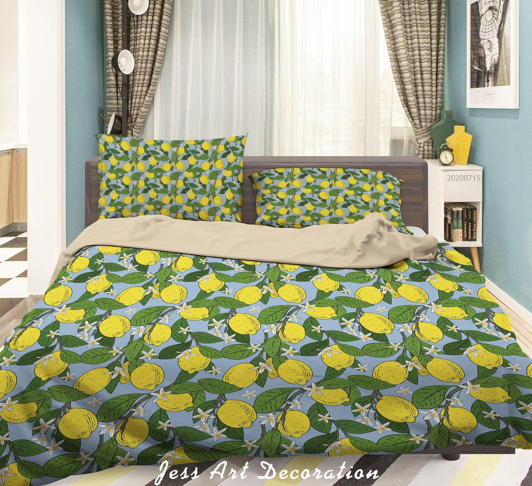 3D Vintage Floral Quilt Cover Set Bedding Set Duvet Cover Pillowcases WJ 1611- Jess Art Decoration