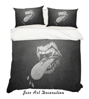 3D Rock Star Band Quilt Cover Set Bedding Set Pillowcases 22- Jess Art Decoration