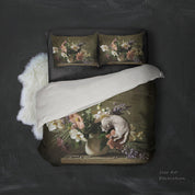 3D Color Flower Oil Painting Art Quilt Cover Set Bedding Set Pillowcases  17- Jess Art Decoration