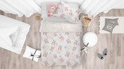 3D Giraffe Heart Circle Quilt Cover Set Bedding Set Pillowcases 68- Jess Art Decoration