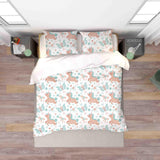 3D Hand Drawn Animal Unicorn Butterfly Quilt Cover Set Bedding Set Duvet Cover Pillowcases 116 LQH- Jess Art Decoration