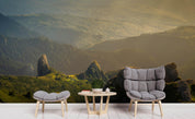 3D Mountain Forest Wall Mural Wallpaper 48- Jess Art Decoration
