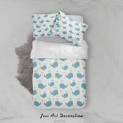 3D Cartoon Blue Star Elephant Quilt Cover Set Bedding Set Duvet Cover Pillowcases LXL 26- Jess Art Decoration