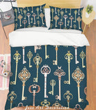 3D Color Key Pattern Quilt Cover Set Bedding Set Pillowcases  23- Jess Art Decoration
