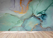 3D Watercolor Green Marble Texture Wall Mural Wallpaper LQH 778- Jess Art Decoration