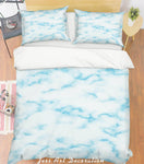 3D White Cloud Quilt Cover Set Bedding Set Pillowcases 212- Jess Art Decoration