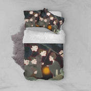 3D Abstract Japanese Painting Quilt Cover Set Bedding Set Pillowcases 13- Jess Art Decoration