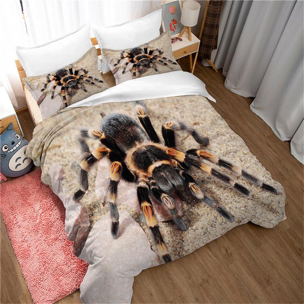 3D Animal Spider Pattern Quilt Cover Set Bedding Set Duvet Cover Pillowcases 94- Jess Art Decoration