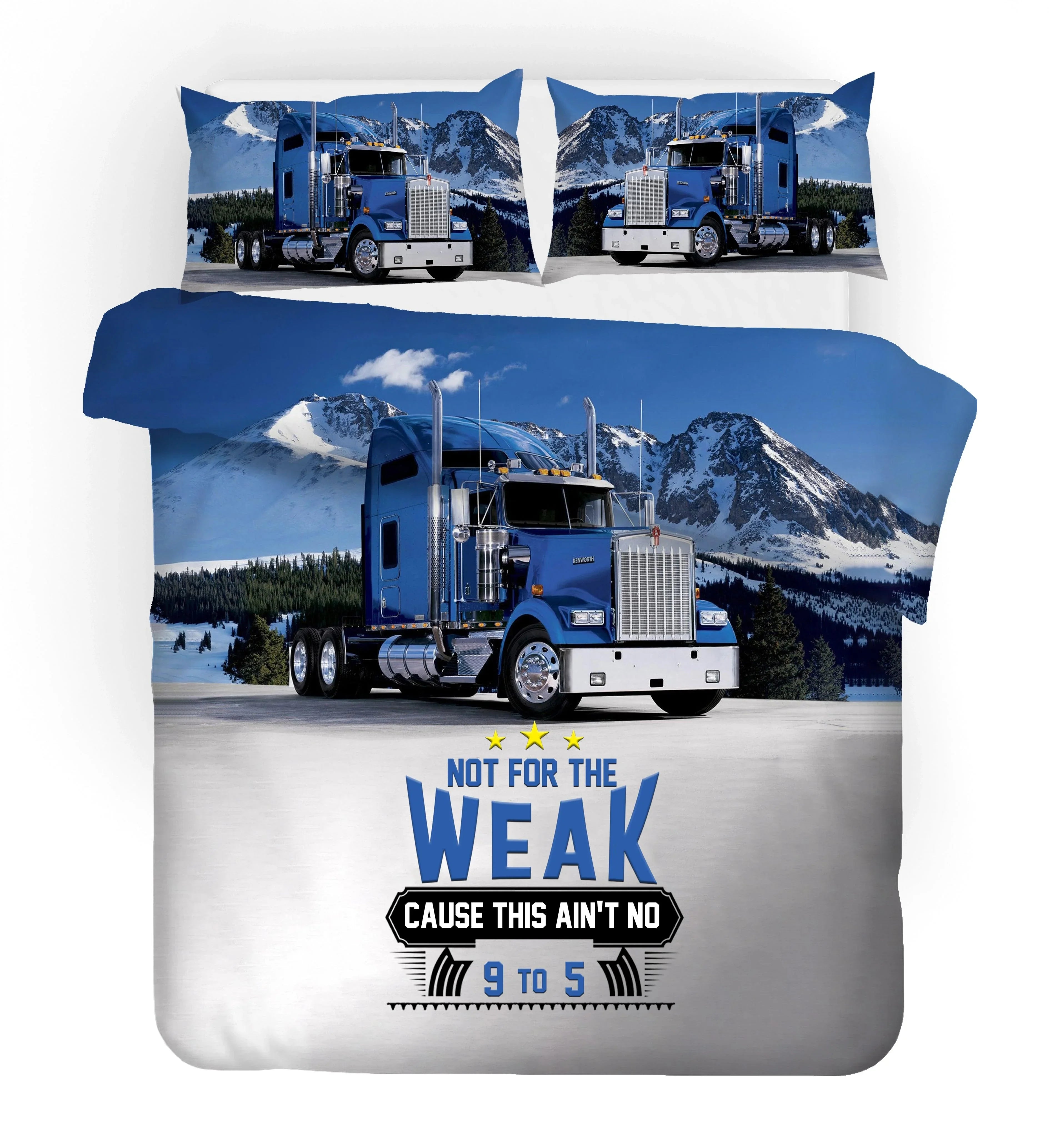 3D Truck Quilt Cover Set Bedding Set Duvet Cover Pillowcases WJ 1661- Jess Art Decoration