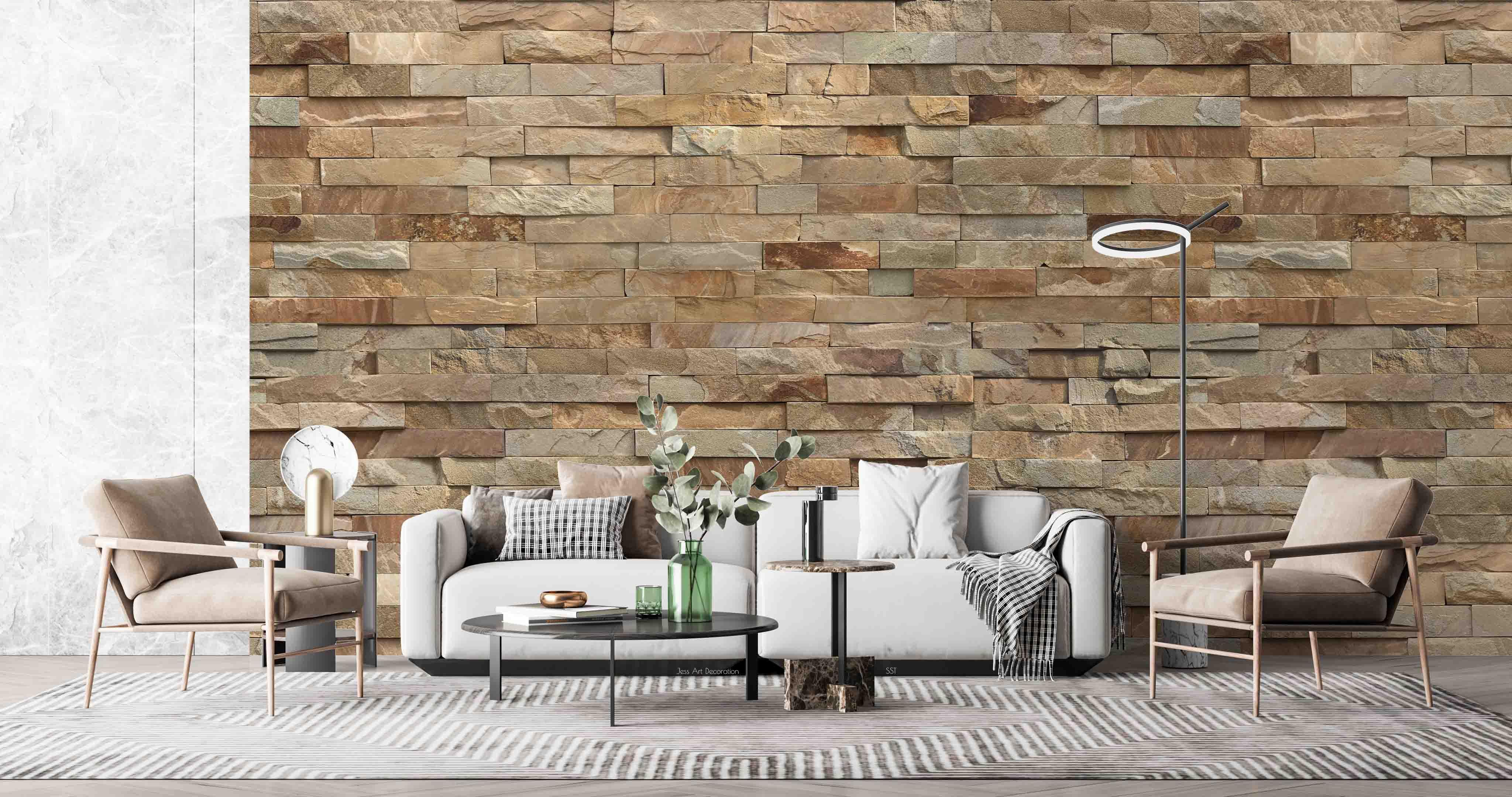 3D Rock Stone Textuer Wall Mural Wallpaper sww 60- Jess Art Decoration