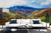 3D Sky Fog Forest Mountain Landscape Wall Mural Wallpaper LQH 658- Jess Art Decoration