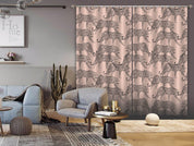 3D Abstract Leopard Curtains and Drapes 98- Jess Art Decoration