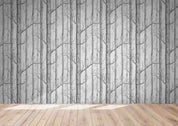 3D Hand Drawn Forest Landscape Wall Mural Wallpaper LQH 369- Jess Art Decoration