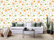 3D White Background Color Pattern Wall Mural Wallpaper 58- Jess Art Decoration