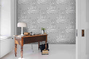 3D Black White Pattern Relief Effect Wall Mural Wallpaper 65- Jess Art Decoration