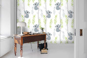 3D Cartoon Koala Wall Mural Wallpaper 73- Jess Art Decoration
