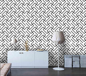 3D Black White Line Wall Mural Wallpaper 70- Jess Art Decoration