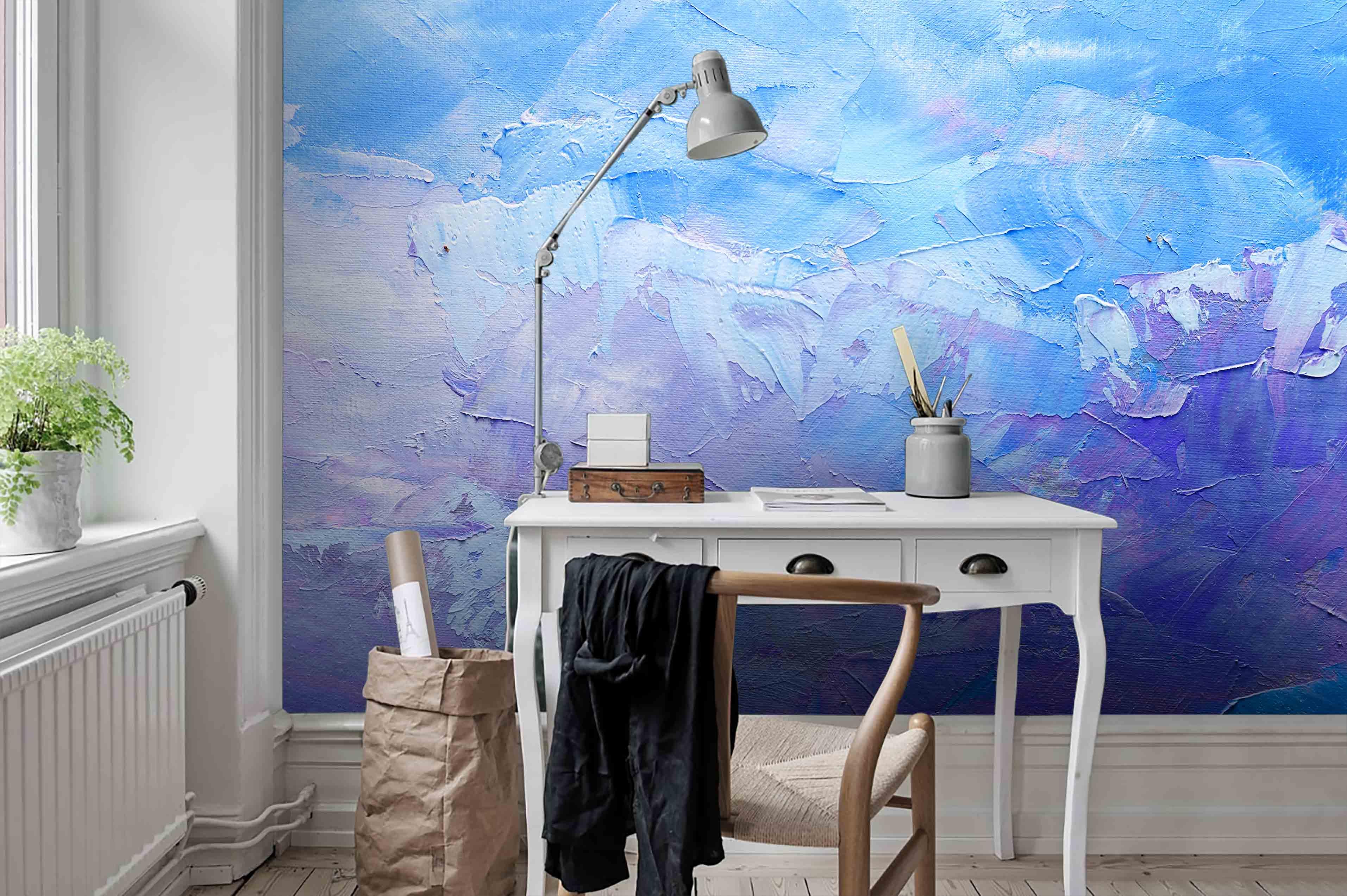 3D Blue Abstract Art Wall Mural Wallpaper 13- Jess Art Decoration
