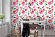 3D Red Peony Pattern Wall Mural Wallpaper 127- Jess Art Decoration