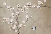 3D Pink Plum Blossom Wall Mural Wallpaper 16- Jess Art Decoration