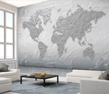 3D World Map Wall Mural Wallpaper 299- Jess Art Decoration