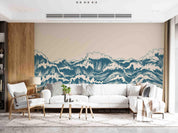 3D Abstract Blue Ocean Waves Wall Mural Wallpaper GD 2727- Jess Art Decoration