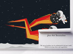 3D Astronaut Planet Universe Wall Mural Wallpaper 25- Jess Art Decoration