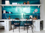 3D Sea Moon Wall Mural Wallpaper 89- Jess Art Decoration
