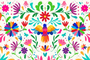 3D Cartoon Birds Flowers Wall Mural Wallpaper 77- Jess Art Decoration
