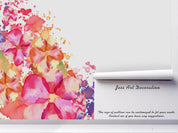 3D Watercolor Pink Floral Wall Mural Wallpaper 38- Jess Art Decoration