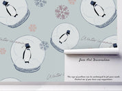 3D cartoon polar animal background wall mural wallpaper 23- Jess Art Decoration