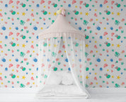 3D Cartoon Marine Life Wall Mural Wallpaper 144- Jess Art Decoration