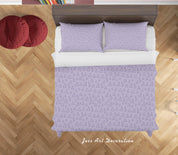 3D Purple Triangle Quilt Cover Set Bedding Set Duvet Cover Pillowcases SF19- Jess Art Decoration