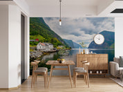 3D Aurlandsfjord Norway Landscape Mountain River Wall Mural Wallpaper GD 2142- Jess Art Decoration