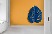 3D blue tropical leaves wall mural wallpaper 102- Jess Art Decoration
