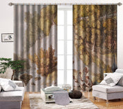 3D Nature Landscape Oil Painting Curtains and Drapes LQH 50- Jess Art Decoration