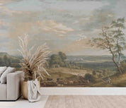 3D Landscape Oil Painting Vintage Countryside Farm Wall Mural Wallpaper JN 2- Jess Art Decoration