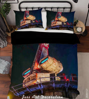 3D Abstract Dark Space Detector Quilt Cover Set Bedding Set Duvet Cover Pillowcases LXL- Jess Art Decoration