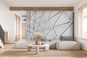 3D Abstract Sphere Triangle Relief Gypsum Wall Mural Wallpaper SWW925- Jess Art Decoration