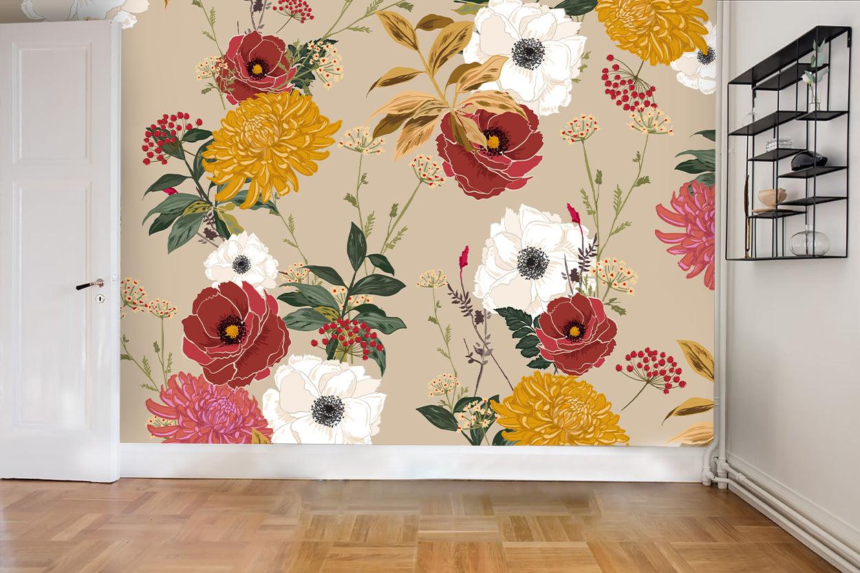 3D Floral Wall Mural Wallpaper 54- Jess Art Decoration