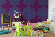 3D Purple Medallion Wall Mural Wallpaper 60- Jess Art Decoration