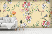 3D floral wall mural wallpaper 23- Jess Art Decoration